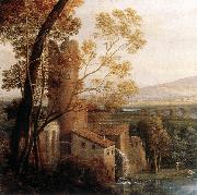 Landscape with Dancing Figures (detail) dfg Claude Lorrain